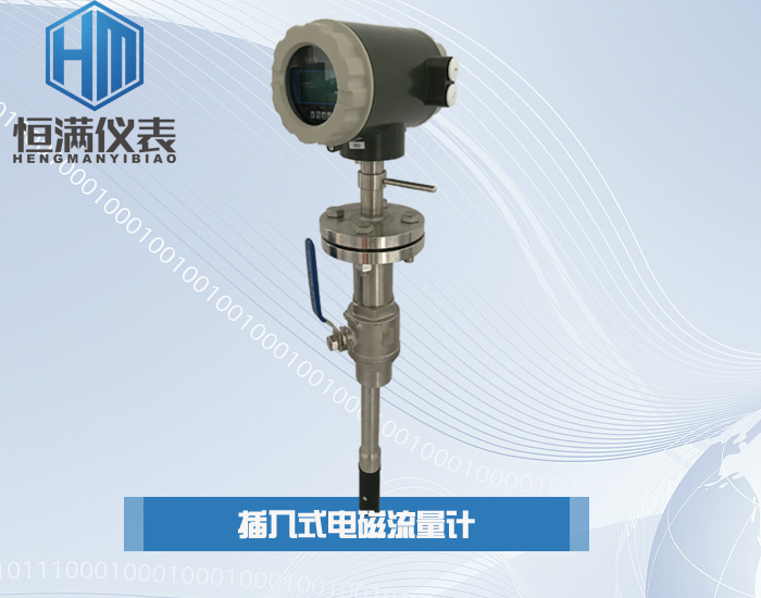 插入式电磁流量计